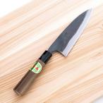 包丁 普段使いならコレ一本で十分、使用用途を選ばない万能包丁 「忠義 黒打両刃舟行包丁(刃わたり150mm)」 高知県 送料無料 ポイント消化
