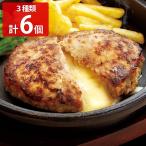 ファイヤーバーグ ハンバーグ 3種セット 計6個入 冷凍ハンバーグ