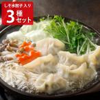 ショッピング餃子 巣鴨餃子 清緑園 3種セット 水餃子 しそ水餃子 海老餃子 餃子