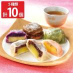 和菓子 お取り寄せグルメ 熊本県 ご当地スイーツ 和スイーツ　芋屋長兵衛 熊本いきなり団子 食べ比べセット 5種計10個 いきなり団子 冷凍【北海道・沖縄県・離島 配送不可】