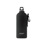 sig(SIGG) уличный фляжка бутылка кейс термос эффект примерно 3~5 час неопреновый бутылка покрытие Kids бутылка для 0.6L черный 90051