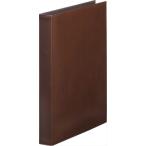  King Jim кольцо файл leather fes2 дыра A4 вертикальный Brown 1961LF-BR