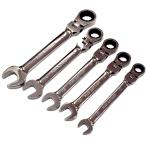 SK11(eske-11) трещоточный гаечный ключ комплект 10~17mm SGR-F5SET Flex head 