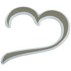 o- Sam Japan (AWESOME-JAPAN) эмблема аксессуары очарование Heart ASCM-001