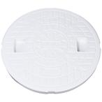 城東テクノ Joto 耐圧マンホール蓋のみ白 300型 JT2-300CW