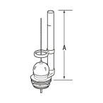 [TF-889C-SX1] float . переполнение труба высота 278mm LIXILinaksLIXIL* Lixil туалет детали 