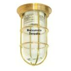  Matsumoto судно электро- машина палубный светильник deck light серии 1 номер панель Gold 1-DK-G [ лампа продается отдельно ][ закрытый наружный двоякое применение ]