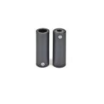 соль (Salt) BMX для колок черный 115mm[4.5"] AM нейлон колок 14mm axle соответствует 3/8" адаптор приложен 
