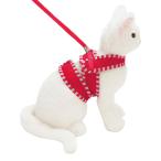 petio(Petio) Anycat Harness полоса S красный 
