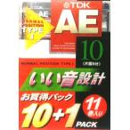 TDK кассетная лента AE 10 хороший звук проект 10 минут 10+1 11 шт ввод 