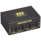 MIDITECH MIDIFACE2x2 2入力2出力MIDIインターフェース
