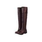 [ мода производитель ] женский сапоги low каблук прекрасный ножек ботинки кожзаменитель посещение школы Brown осень-зима толщина низ (24.5cm(39), Brown )