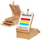 MEEDEN настольный мольберт бук из дерева место хранения box имеется выдвижной ящик имеется высота настройка угол настройка складной мобильный удобный максимальный 63cm. парусина .. форма ..
