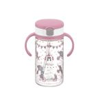  Ricci .ru(Richell)a прозрачный .... кружка с соломинкой R 320 розовый 1 шт 320ml 7 месяцы 