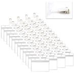 XP дизайн название . зажим частота зажим имя держатель перемещение карман ID карта название . кейс название . держатель чехол для пропуска ( белый 48 комплект )