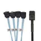 Xiwai внутренний Mini SAS SFF-8643 ho -тактный из угол имеется 4 SATA Target жесткий диск 6Gbps данные сервер RA