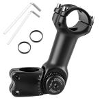 TRIWONDER 自転車ステム ハンドルステム バイクステム クランプ径 28.6mm 25.4mm マウンテンバイク ロードバイク クロスバイク