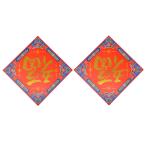 2Pcs весна минут. ..[ удача ] Logo весна . дверь настенный стикер стена украшение постер China новый год. оборудование орнамент весна праздник W4267