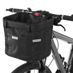 N/K 自転車かご 脱着式 前かご バスケット 折りたたみ 防水 取り付け 簡単 耐荷重10KG マウンテンバイク クロスバイク 折り畳み自転車 通勤