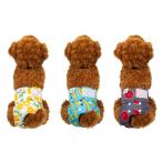CuteBone собака для ремень для животных непромокающие трусики собака для регулировка возможность ошибка менструация фрукты рисунок . утечка .. меры 3 шт. комплект средний для маленьких собак D32XS-JP