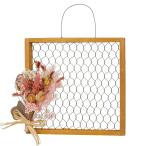 [SOMU mesh] сухой цветок консервированный цветок сетка рама комплект орнамент интерьер подарок (ga- Lee )