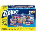  Zip блокировка контейнер Ziploc 9 вид 24 штук комплект пластик 