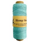 Hemp twine лен шнур 0.5mm 50g(Hemp100%) 120m шт 2020 серии ( пустой цвет Bernuda bay)