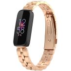 対応Fitbit Luxe/Luxe Special Edition バンド ステンレス フィットビット Luxe バンド 耐久性 錆びにくい Fit