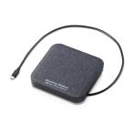 ロジテック HDD SSDケース 2.5インチ USB3.2 Gen1 ドッキングステーション機能付(HDMI/USB-C/USB-A) PD対応 L