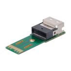 NFHK PCI-E тонкий линия SAS 4.0 SFF-8654 4i 38 булавка - SFF-8654 38 булавка мужской - женский удлинение адаптор tes