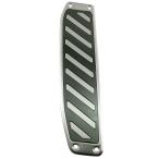 BRIGHTZ Crown Hybrid 20 21 224 нержавеющая сталь подставка под ноги покрытие satin silver [ PEDAL-006 ] AZSH20 AZ
