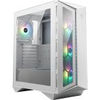 MSI MPG GUNGNIR 110R WHITE PC кейс ATX middle tower белый ARGB вентилятор 4 основа имеется усиленный стекло боковая панель магнит 