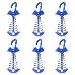 JEELAD якорь колок дерево панель свободный металлические принадлежности панель колок long can p палатка колок kalabina имеется многофункциональный крюк застежка рыба . type aluminium безопасность 