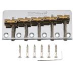Wilkinson WBBC5 18mm 5 струна основа Bridge латунь седло PB Precision основа |JB Jazz основа для, хром 