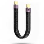 fine-R USB4 type CtoC кабель 40Gbps высокая скорость данные пересылка 8K видео выход PD зарядка максимальный 20V/5A 100W примерно 13.8