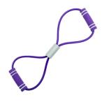 筋トレチューブ トレーニングチューブ エクササイズバンド ストレッチバンド フィットネス チューブ パープル