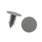 ACROPIX дверь бампер кнопка заклепка зажим универсальный 8.5 mm пластик автомобильный серый 50 шт 