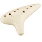 オカリナ ポポロ スタンダードシリーズ アルトC　S-AC カラー：アイボリー