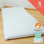 敷き布団 シングル ノンキルト 花粉 ダニ 敷き布団 昭和西川公式 100×210cm 約3.5kg ホワイト ハウスダスト SNフレッシュプロ ポリジン加工 抗菌 防臭