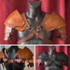  костюмированная игра обе плечо воитель доспехи черный костюм мужской женский мода доспехи способ мостик . средний . Vintage рыцарь . Night доспехи одежда Halloween Halo we n вечеринка 