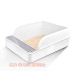  товары для домашних животных прямоугольный кошка туалет кошка туалет кошка туалет модный уборка легко скол .. нет кошка для туалет акционерное общество . высота . кошка . кошка 3 цвет L размер * Hokkaido Okinawa 