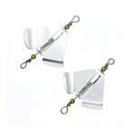 Next Lures( next искусственная приманка z) aluminium baz Blade Attachment 2 шт. комплект (.. пачка OK)