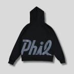 ANGLER'S PHIL( рыболов z Phil ) OVER SIZE GRAFIX LOGO HOODIE | THICK COTTON