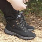 スノーブーツ メンズ 冬靴 ハイカット アウトドア 裏ボア 防寒 登山靴 エンジニアブーツ 秋冬 チャッカブーツ レースアップ 防寒 カジュアル