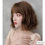 自然な人毛100%フルウィッグ レディース人毛ウィッグ ボブ ショート セミロング 女性 医療用 かつら デイリー イメチェン ファッションウィッグ 耐熱
