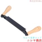 ストレートドローナイフ、ドローシェーブナイフ木製ハンドルストレートタイプワイドアプリケーション安全で耐久性のあるログ用の正確な制御