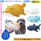 可愛い 洗濯ネット ファイン ランドリーネット 大 洋服用 可愛い 柴犬 コタロウ 白クマ サメ ジンベイザメ ねむねむアニマルズ トラベルポーチ メール便個別発送