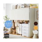 日本製 スッキリ隠せる ロールスクリーン 付き クローゼット ハンガー 幅185cm ニッセン nissen