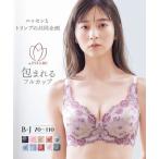 ブラジャー 脇高フルカップブラジャー（チューリップ柄）（トリンプ） ニッセン nissen