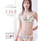 ブラジャー ショーツ セット レディース フラワー フラワーブーケ柄 A70_M〜D80_L ( トリンプ ) ニッセン